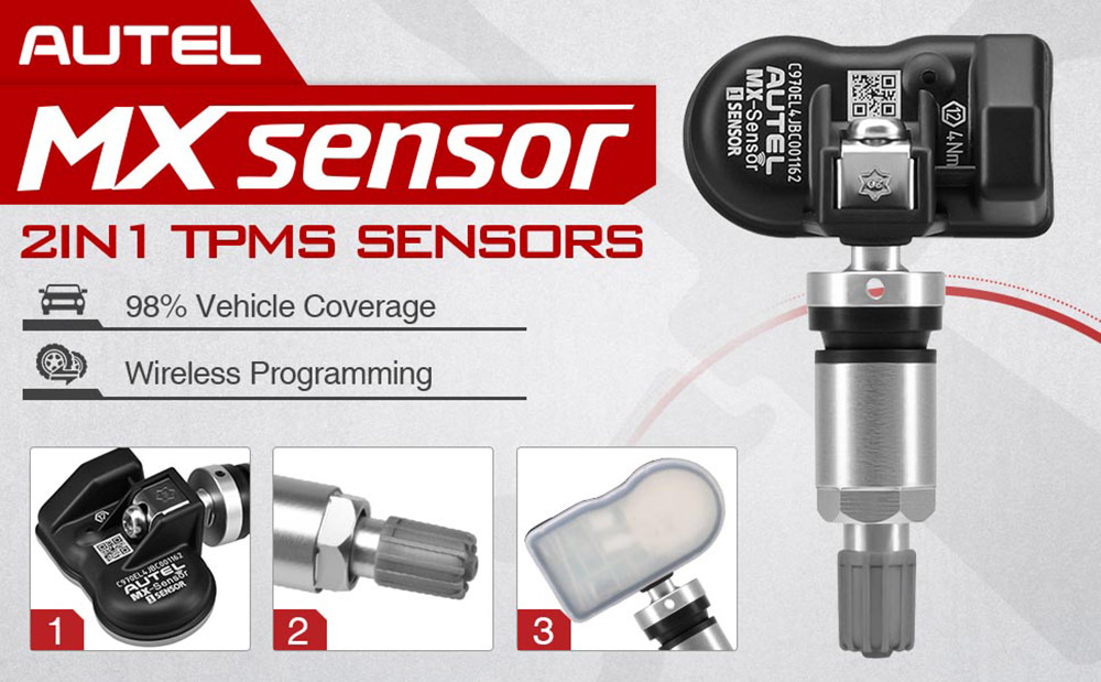 Autel MX-Sensor 2 in 1 TPMS sensor