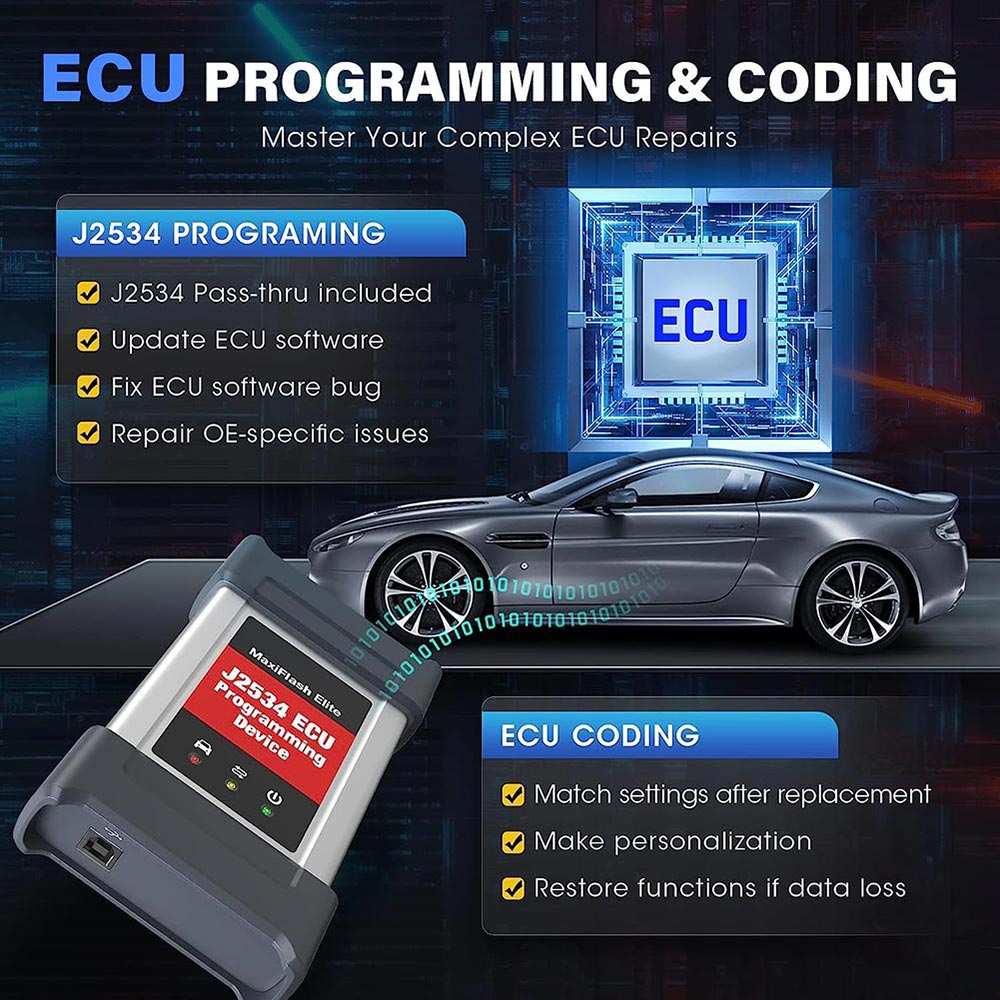 autel maxisys elite ii ecu programming and coding
