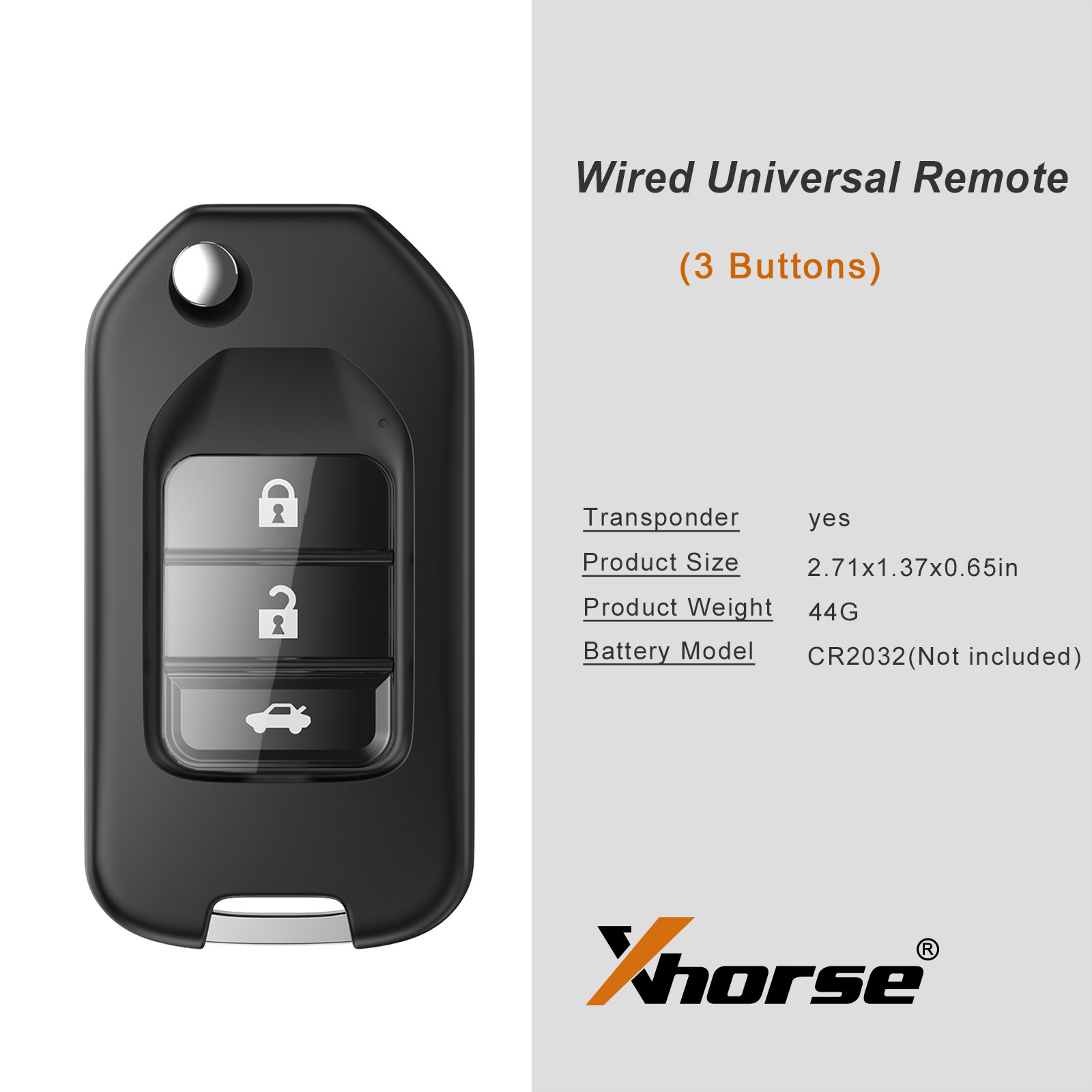 XKHO00EN Wire Remote Key