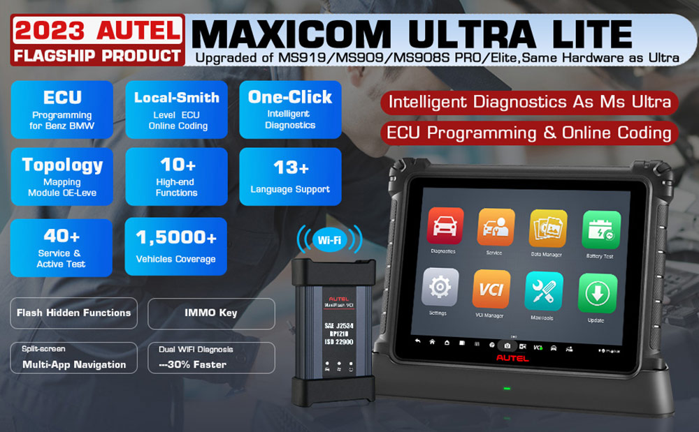 AUTEL MaxiCOM Ultra Lite