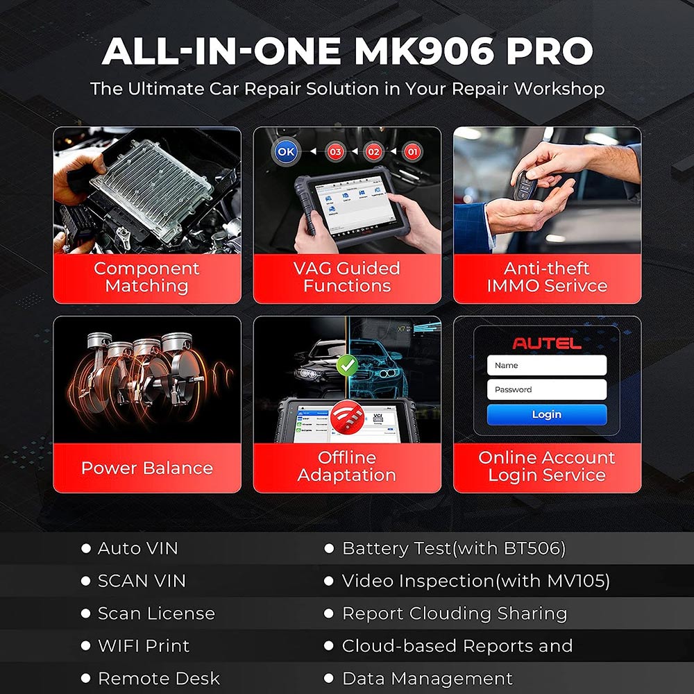 Autel MaxiCOM MK906 PRO all-in-one