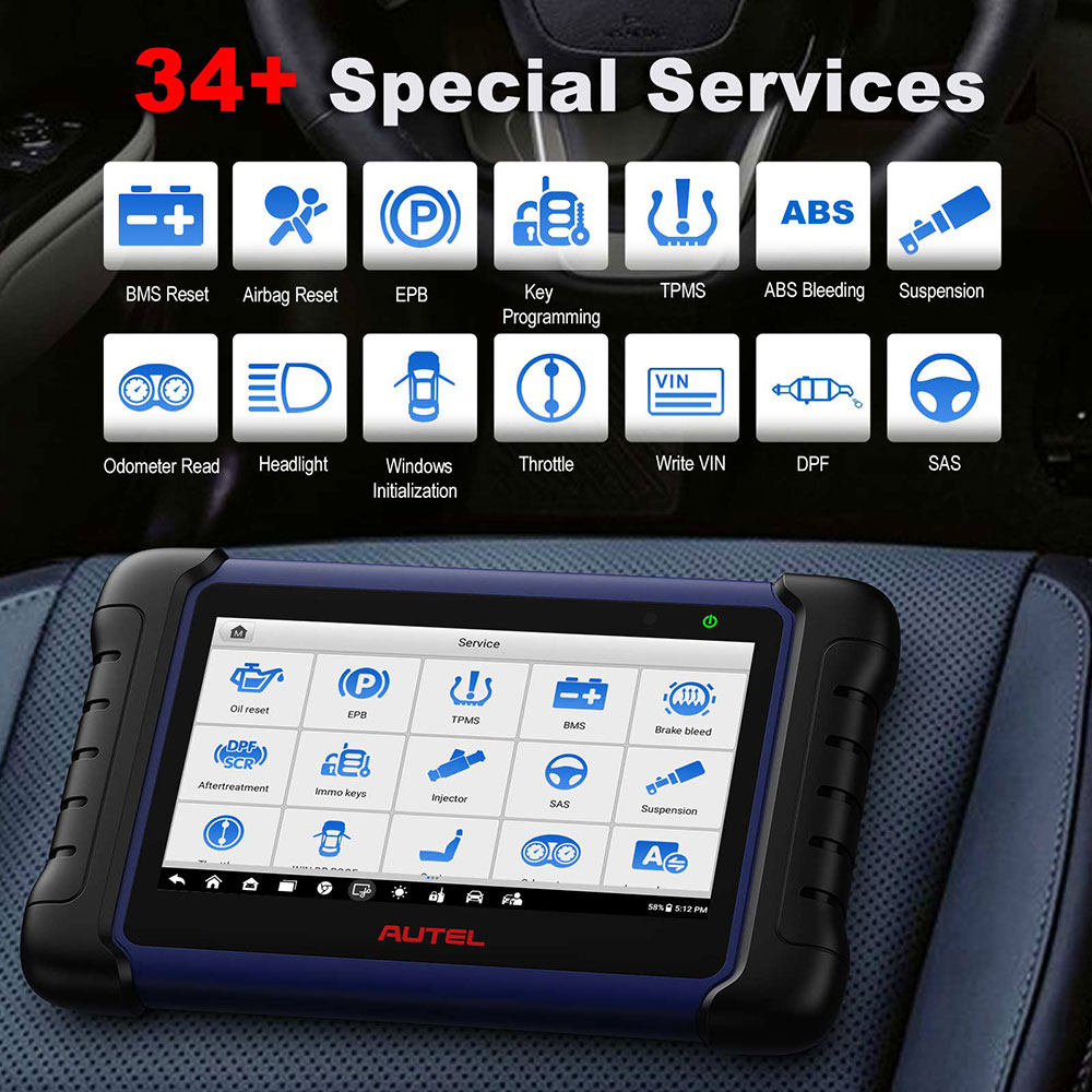 Autel MaxiIM IM508S special services