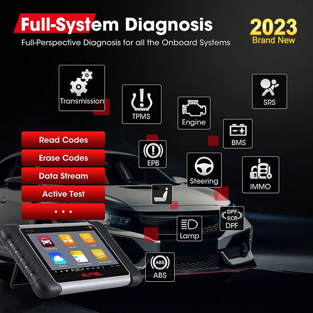 Autel MaxiPRO MP808Z-TS full system diagnostic