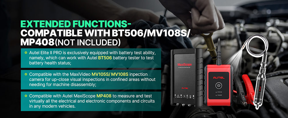 Autel MaxiSys Elite II Pro Expanded Features