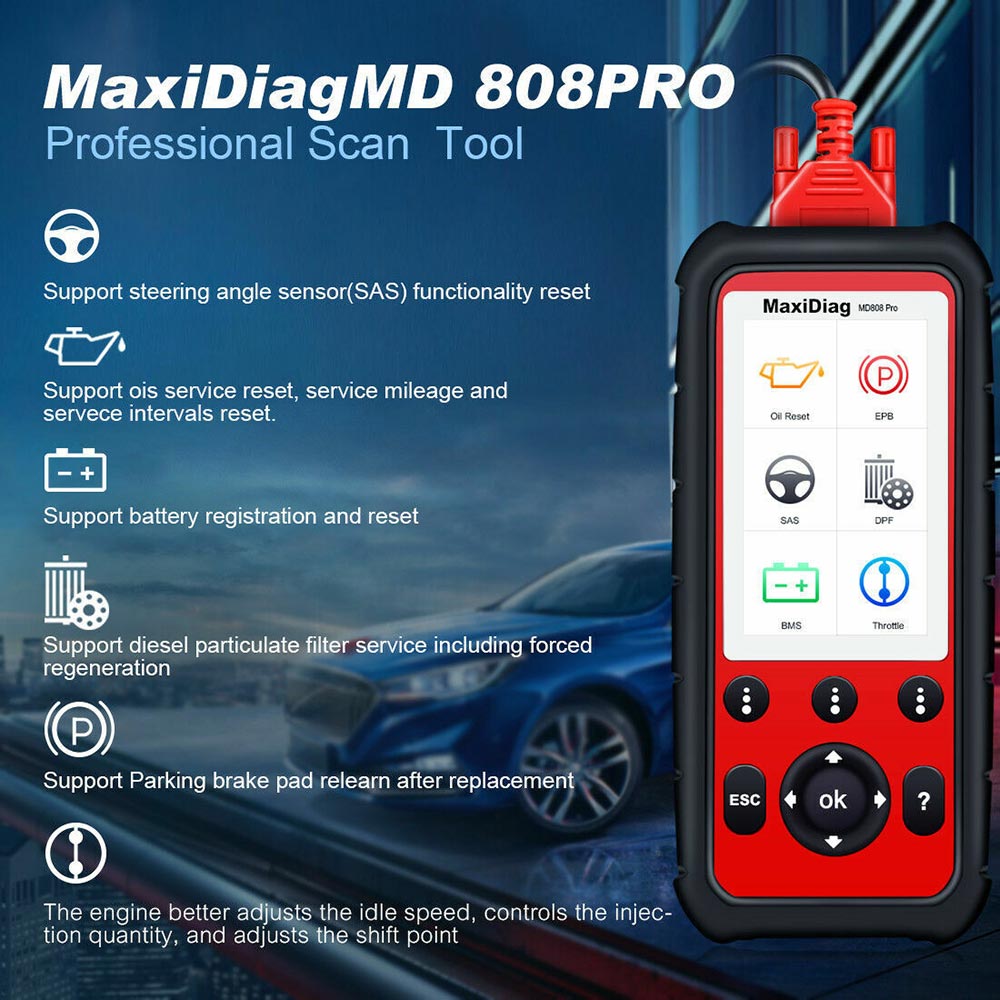 Autel MaxiDiag MD808 Pro professional scan tool